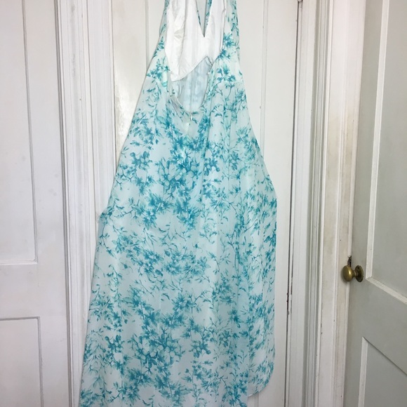 STUDIO Halter HiLow Floral Maxi Dress - Picture 4 of 4